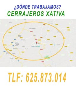 ¿ en que zonas de xativa trabajamos ?